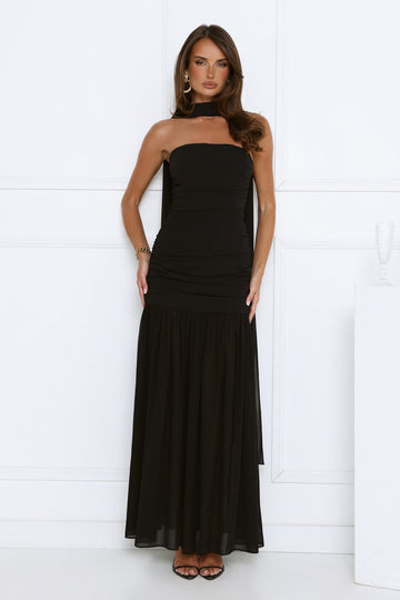 Aurelia Maxi Dress Black