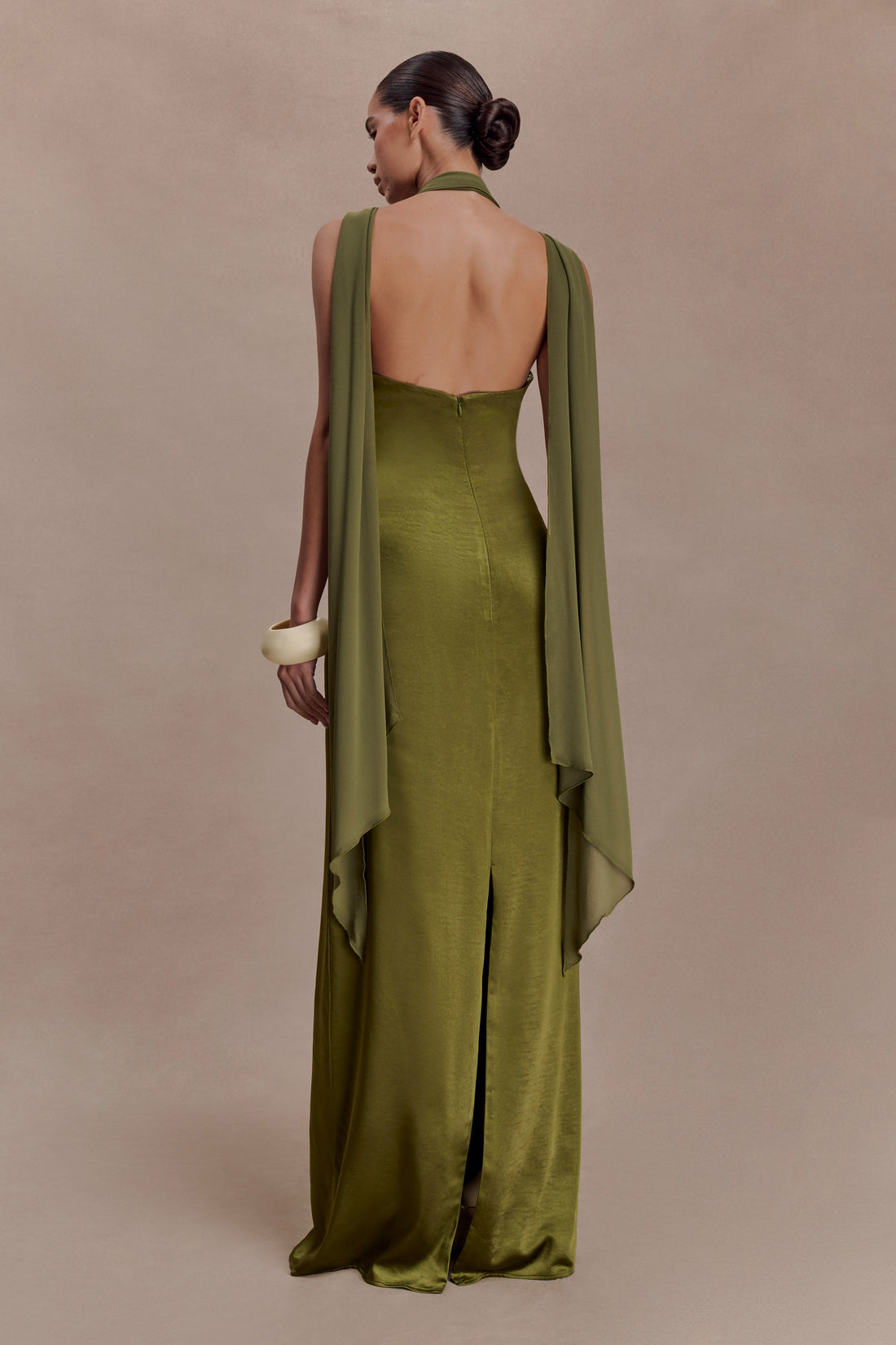 Myla Satin Maxi Dress