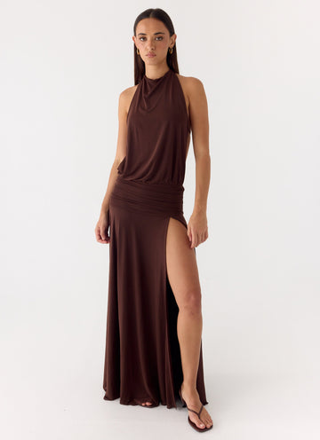 Choco Maxi Dress