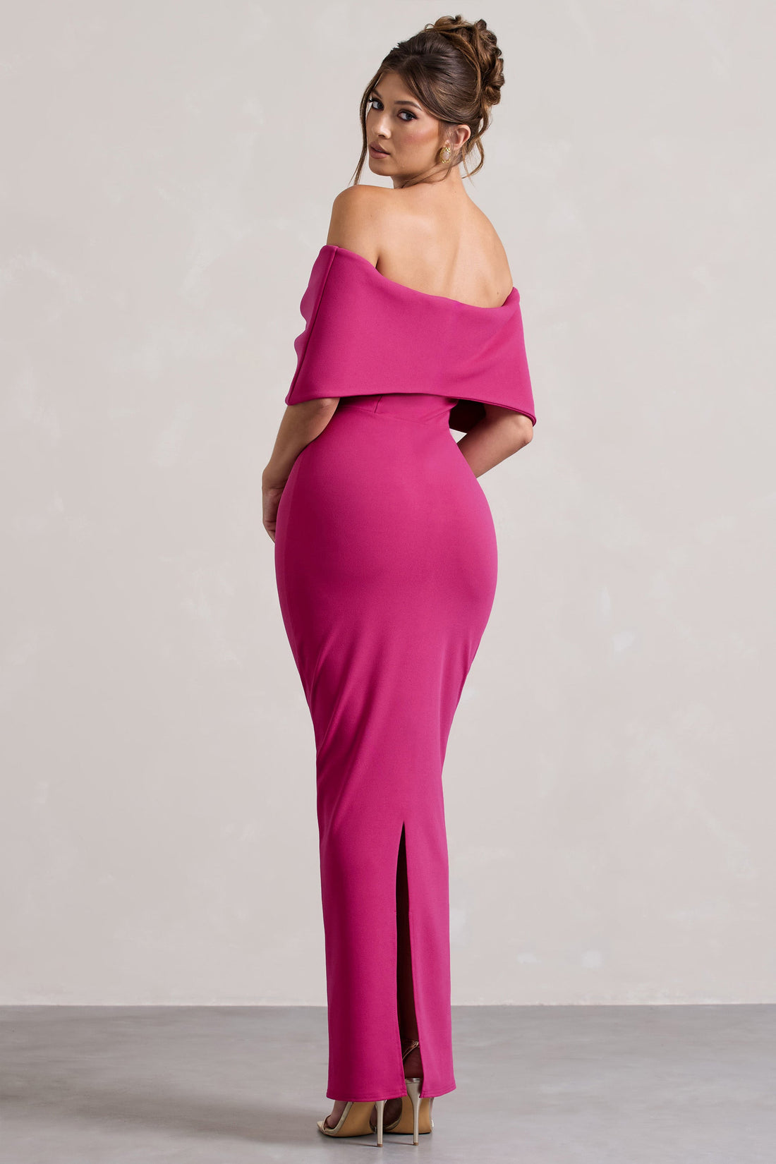 Isla Strapless Oversized Bow Maxi Dress