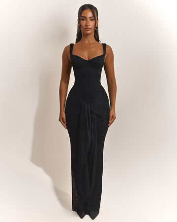 The Tie Maxi Dress