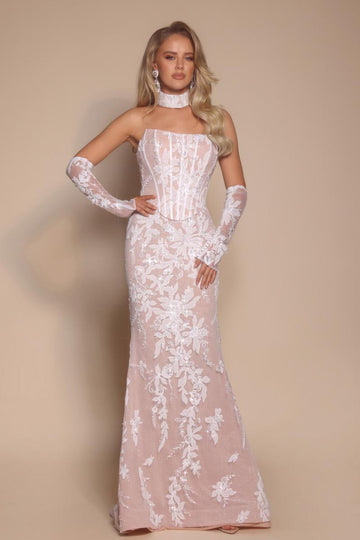 Scarlett Lace Maxi Dress