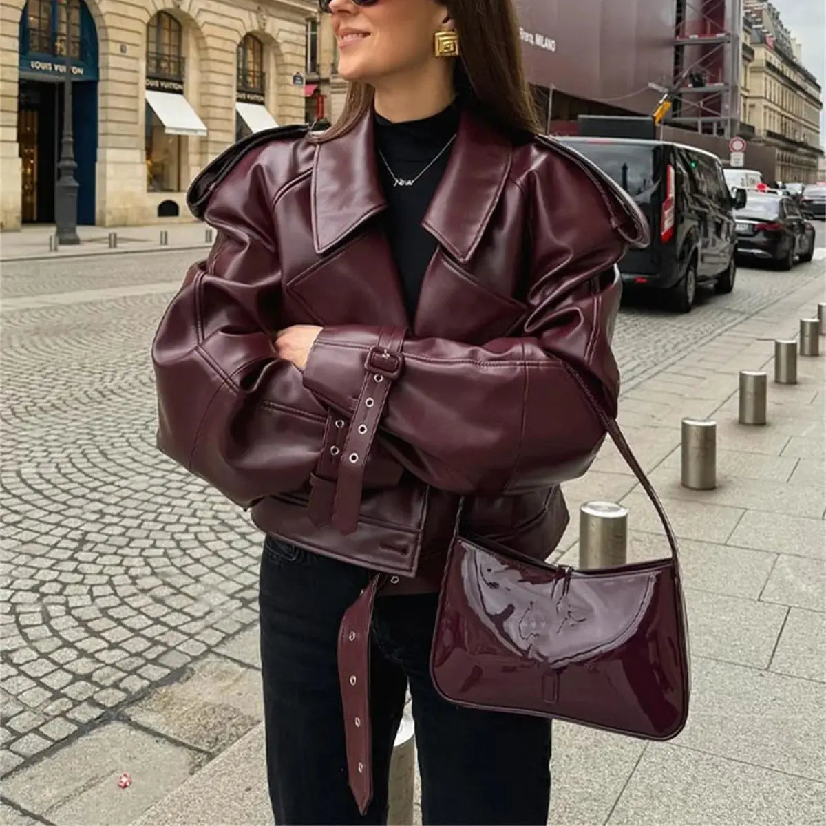 Veste Luxe Bordeaux